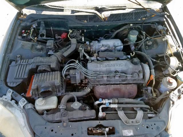 2HGEJ8646TH547996 - 1996 HONDA CIVIC EX GREEN photo 7