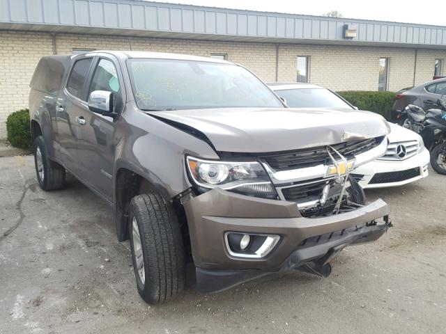 1GCGTBE31F1198627 - 2015 CHEVROLET COLORADO L BROWN photo 1
