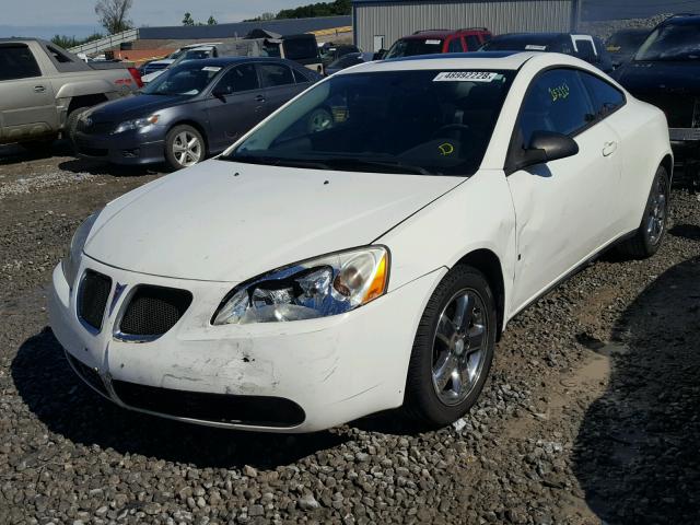 1G2ZH18N774140737 - 2007 PONTIAC G6 GT WHITE photo 2