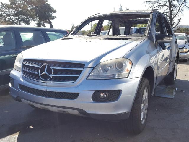 4JGBB86E96A110418 - 2006 MERCEDES-BENZ ML 350 BURN photo 4