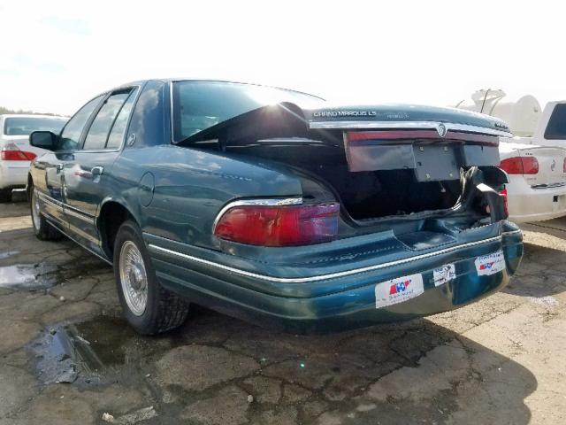 2MELM75W0TX640513 - 1996 MERCURY GRAND MARQ GREEN photo 3