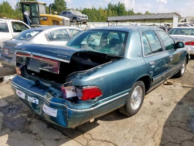 2MELM75W0TX640513 - 1996 MERCURY GRAND MARQ GREEN photo 4