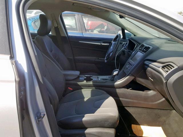 3FA6P0K96GR135484 - 2016 FORD FUSION TIT SILVER photo 5