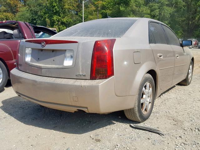 1G6DP577060138145 - 2006 CADILLAC CTS HI FEA GOLD photo 4