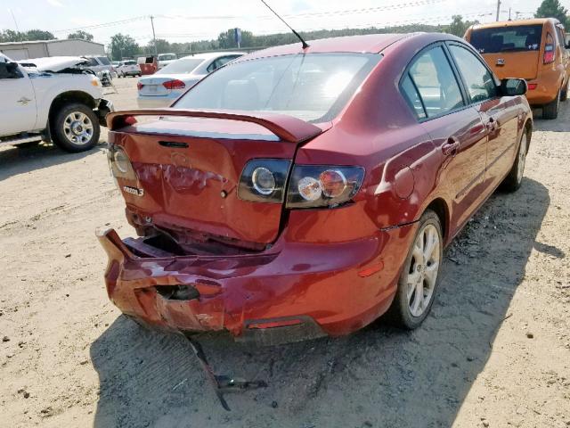 JM1BK32F691207442 - 2009 MAZDA 3 I RED photo 4