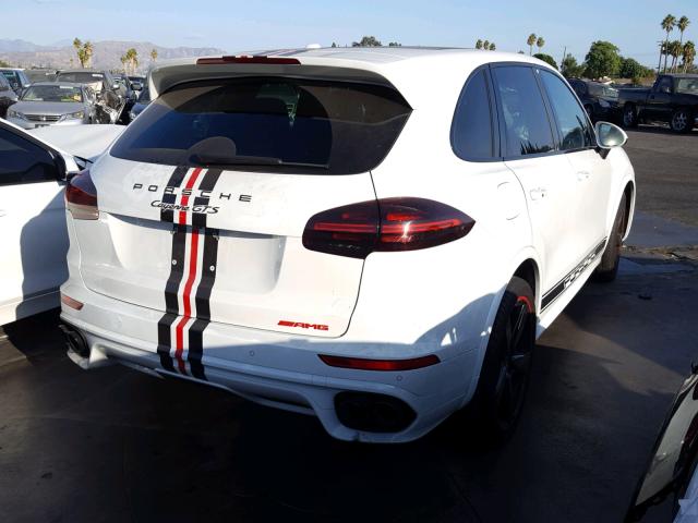 WP1AD2A28GLA79526 - 2016 PORSCHE CAYENNE GT WHITE photo 4