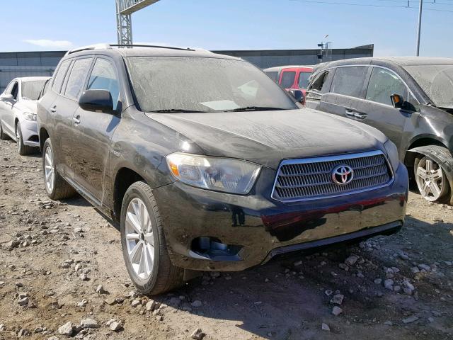 JTEEW41AX82015314 - 2008 TOYOTA HIGHLANDER BLACK photo 1