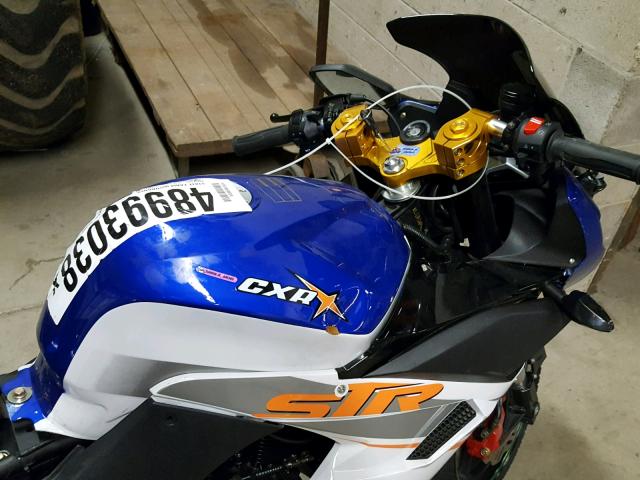 LXDPCNPH8J1050963 - 2018 DONG MOTORCYCLE BLUE photo 5