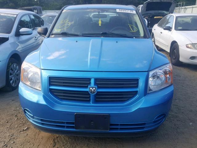 1B3HB28B58D673080 - 2008 DODGE CALIBER BLUE photo 9