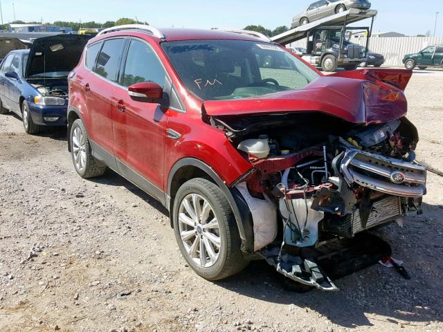 1FMCU9J91HUC78831 - 2017 FORD ESCAPE TIT MAROON photo 1