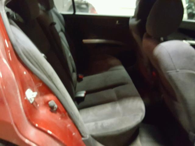 1N4BA41E47C843995 - 2007 NISSAN MAXIMA SE RED photo 6