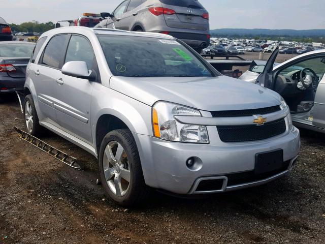 2CNDL037396221688 - 2009 CHEVROLET EQUINOX SP SILVER photo 1