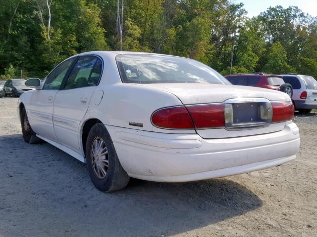 1G4HP54K924236676 - 2002 BUICK LESABRE CU WHITE photo 3