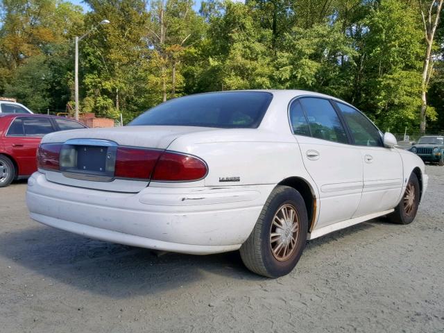 1G4HP54K924236676 - 2002 BUICK LESABRE CU WHITE photo 4