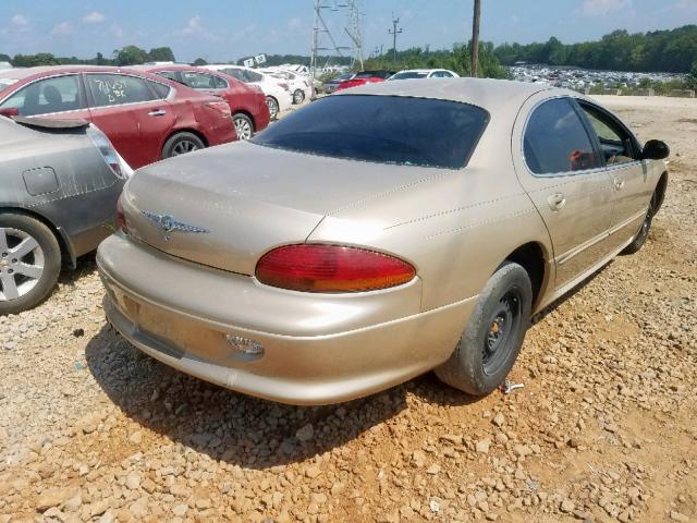 2C3HC56GX1H536838 - 2001 CHRYSLER LHS GOLD photo 4