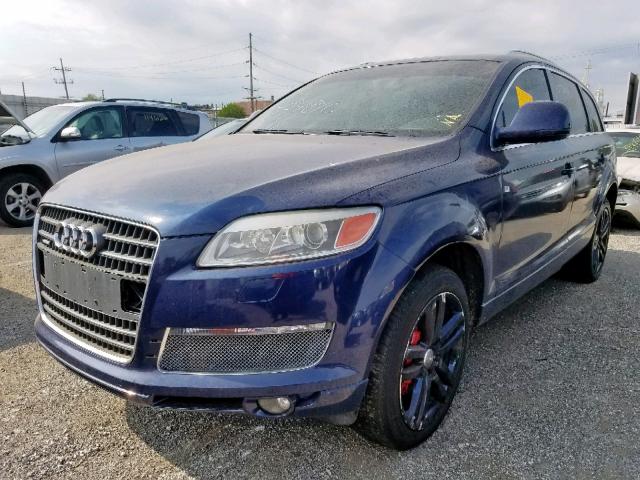 WA1BV74L68D044414 - 2008 AUDI Q7 4.2 QUA BLUE photo 2