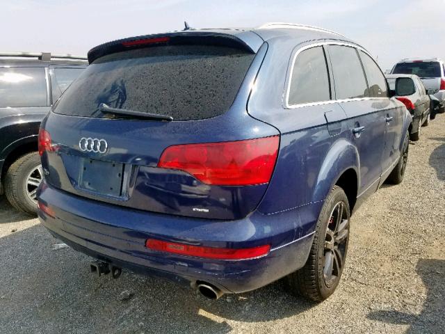 WA1BV74L68D044414 - 2008 AUDI Q7 4.2 QUA BLUE photo 4