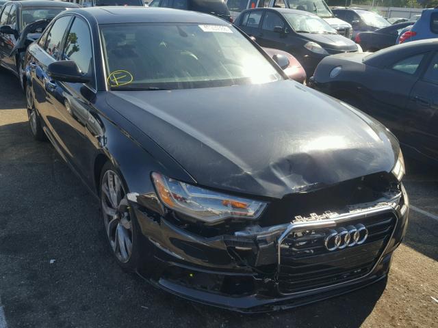 WAUHGAFC8DN019472 - 2013 AUDI A6 PRESTIG BLACK photo 1