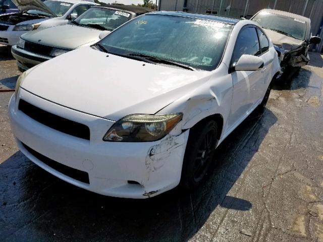 JTKDE177060104520 - 2006 TOYOTA SCION TC თეთრი ფოტო 2