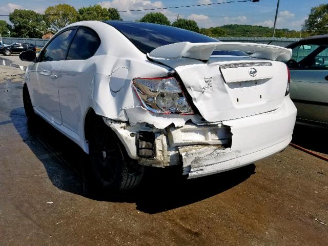 JTKDE177060104520 - 2006 TOYOTA SCION TC თეთრი ფოტო 3