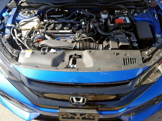 SHHFK7H99JU423886 - 2018 HONDA CIVIC SPOR BLUE photo 7