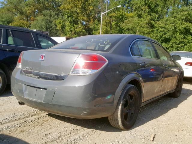 1G8ZS57B59F119480 - 2009 SATURN AURA XE GRAY photo 4