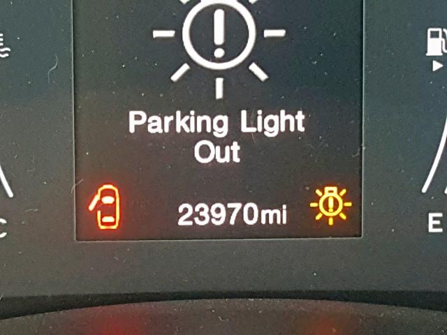 ZACCJAAB2HPF20156 - 2017 JEEP RENEGADE S BLACK photo 8