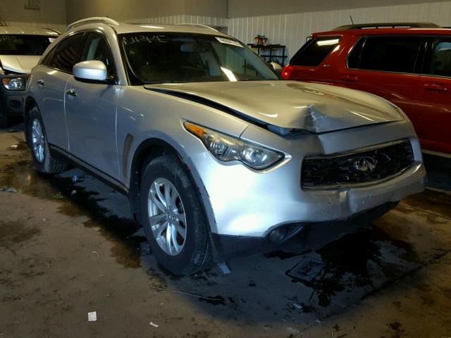 JNRAS18W89M152479 - 2009 INFINITI FX35 SILVER photo 1