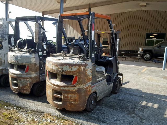 CP1F29W6113 - 2005 NISSAN FORKLIFT GRAY photo 4