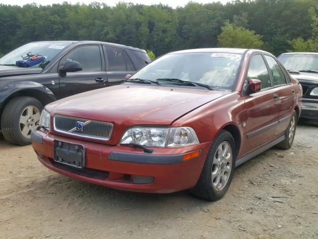 YV1VS29522F853794 - 2002 VOLVO S40 1.9T RED photo 2