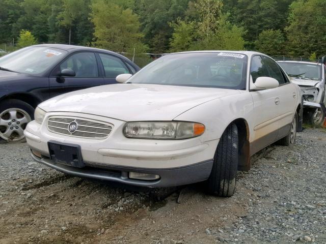 2G4WF551441278512 - 2004 BUICK REGAL GS WHITE photo 2