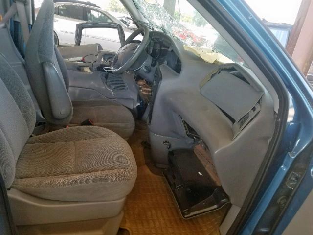 2FMZA51492BA75750 - 2002 FORD WINDSTAR L BLUE photo 5