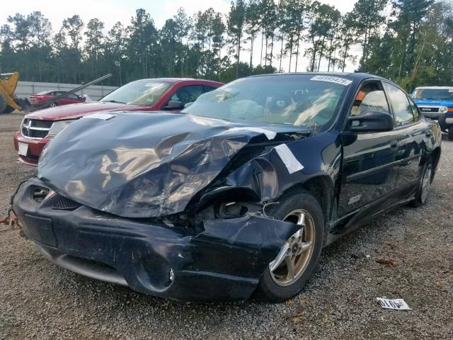 1G2WR5218XF242484 - 1999 PONTIAC GRAND PRIX GREEN photo 2