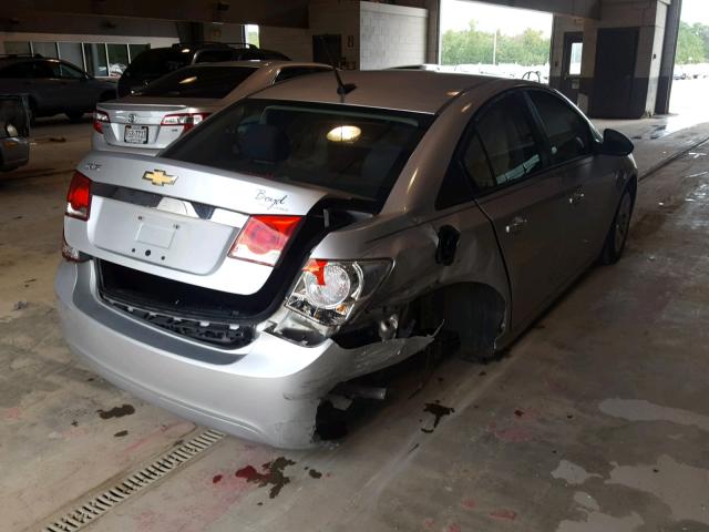 1G1PA5SH4D7286159 - 2013 CHEVROLET CRUZE LS SILVER photo 4