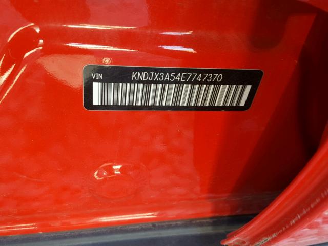 KNDJX3A54E7747370 - 2014 KIA SOUL ! RED photo 10