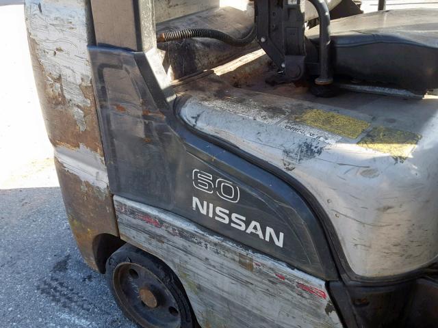 CUL029Q0778 - 2005 NISSAN FORKLIFT GRAY photo 9