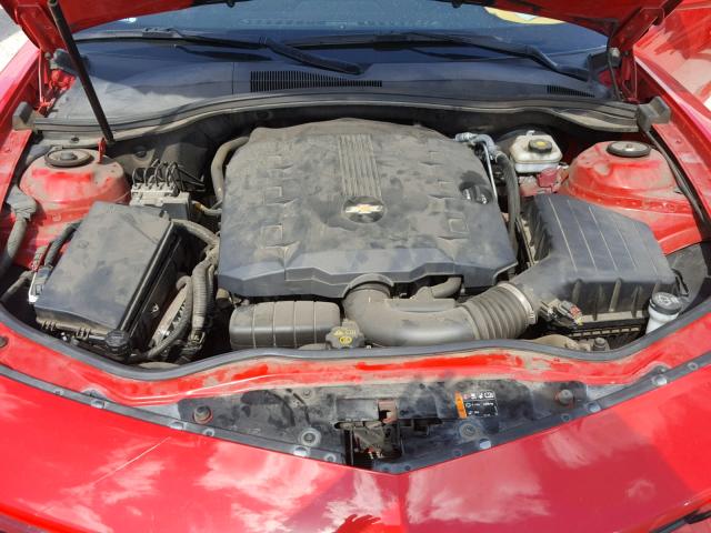 2G1FA1E38E9221612 - 2014 CHEVROLET CAMARO LS RED photo 7