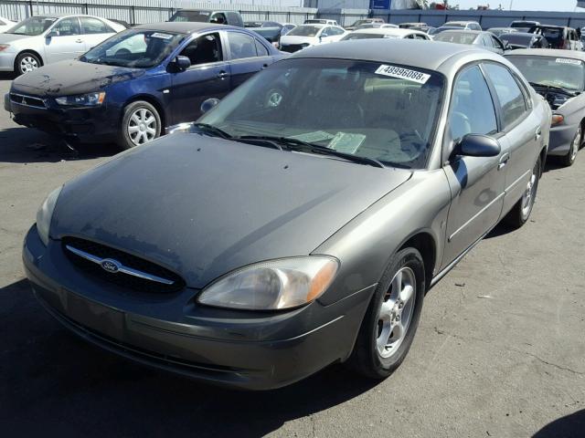 1FAFP55S02G102606 - 2002 FORD TAURUS SES GRAY photo 2