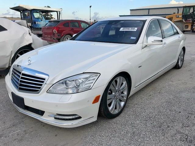 WDDNG9FB1AA290149 - 2010 MERCEDES-BENZ S 400 WHITE photo 2