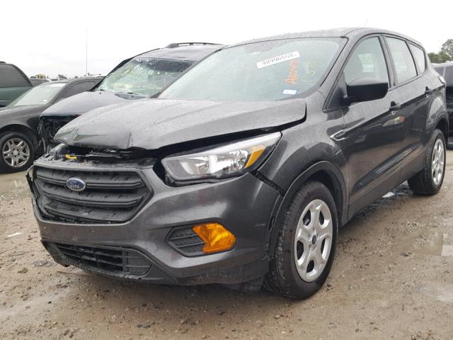 1FMCU0F78JUA34652 - 2018 FORD ESCAPE S CHARCOAL photo 2