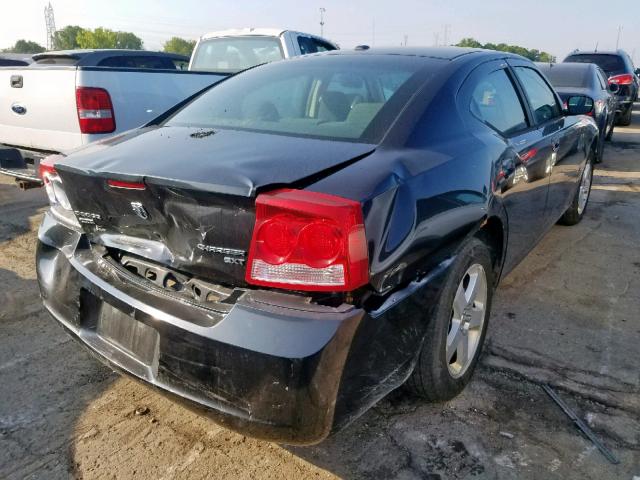 2B3KK33VX9H631344 - 2009 DODGE CHARGER SX BLACK photo 4