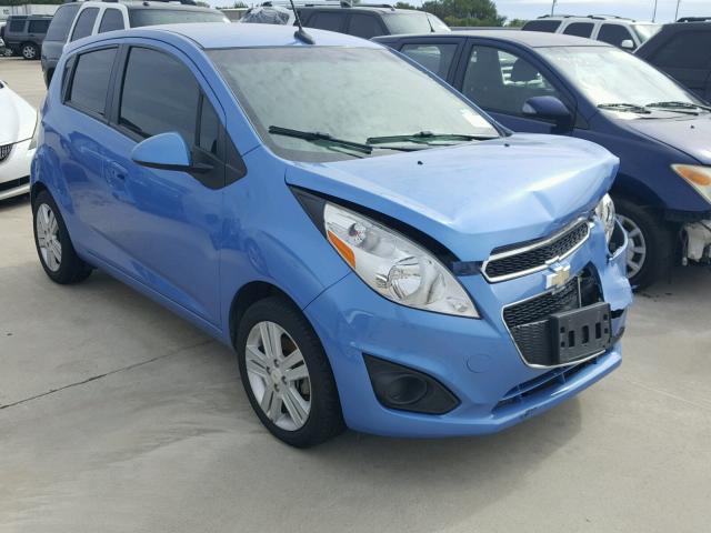 KL8CB6S99DC508910 - 2013 CHEVROLET SPARK LS BLUE photo 1