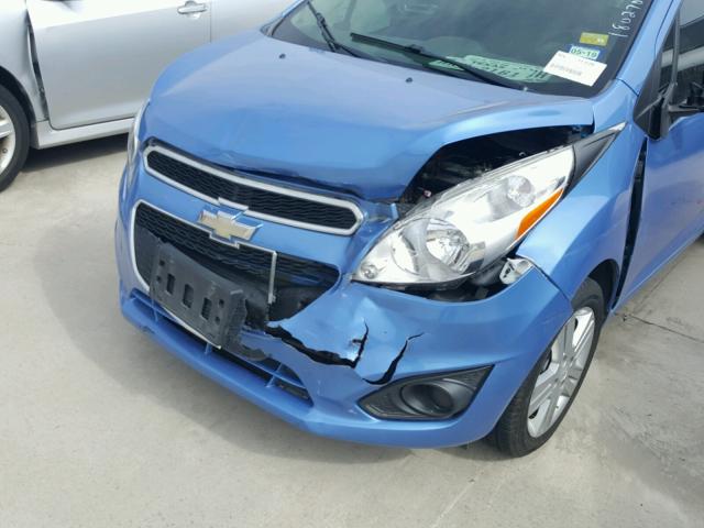 KL8CB6S99DC508910 - 2013 CHEVROLET SPARK LS BLUE photo 9