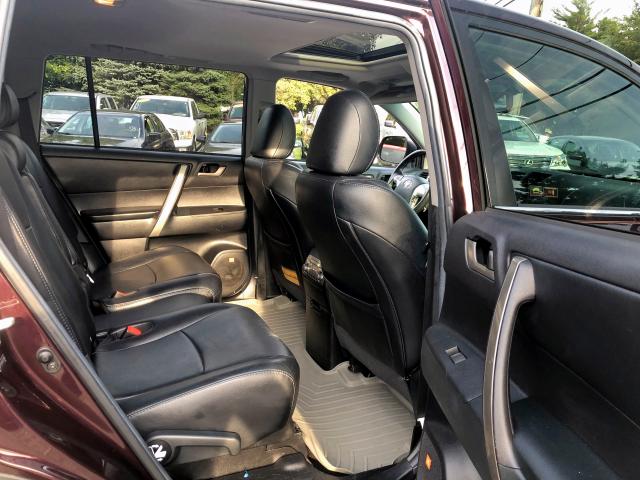 5TDBK3EH5CS115939 - 2012 TOYOTA HIGHLANDER MAROON photo 6