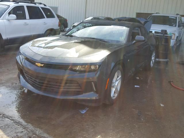 1G1FA1RX7H0177565 - 2017 CHEVROLET CAMARO LS GRAY photo 2