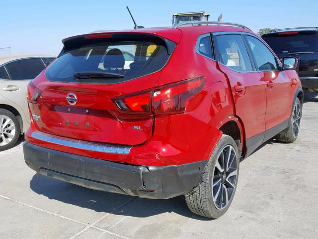 JN1BJ1CP4JW196241 - 2018 NISSAN ROGUE SPOR RED photo 4