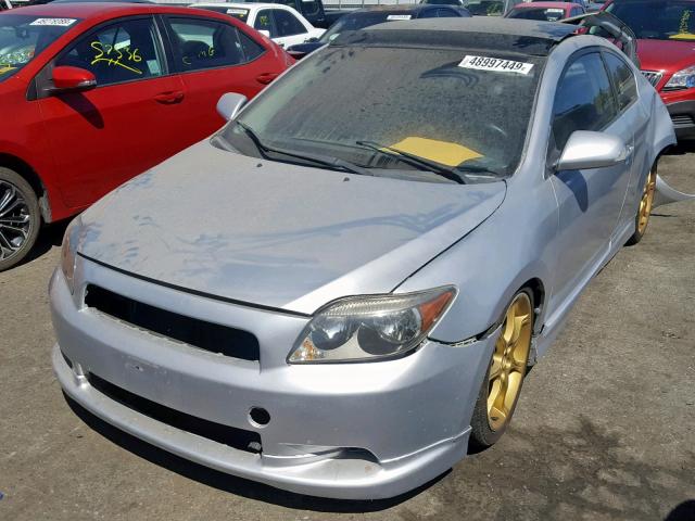 JTKDE177X50019800 - 2005 TOYOTA SCION TC ვერცხლისფერი ფოტო 2