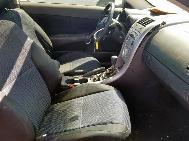 JTKDE177X50019800 - 2005 TOYOTA SCION TC ვერცხლისფერი ფოტო 5