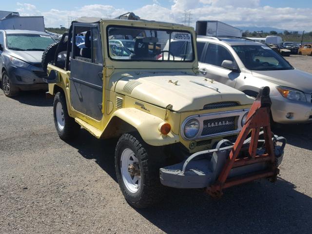 FJ4051479 - 1968 TOYOTA FJ CRUISER YELLOW photo 1