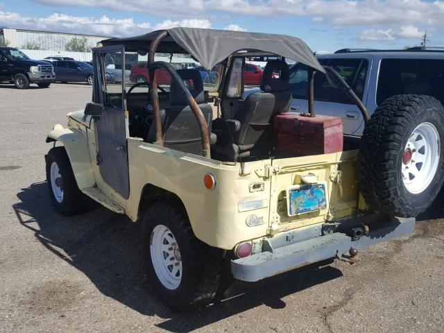 FJ4051479 - 1968 TOYOTA FJ CRUISER YELLOW photo 3